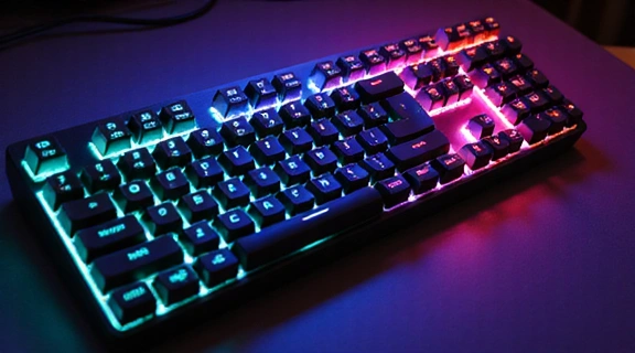 Clavier mécanique gaming RGB