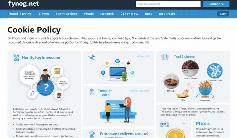 Un graphique montrant l'utilisation des cookies de session, persistants et publicitaires sur un site web